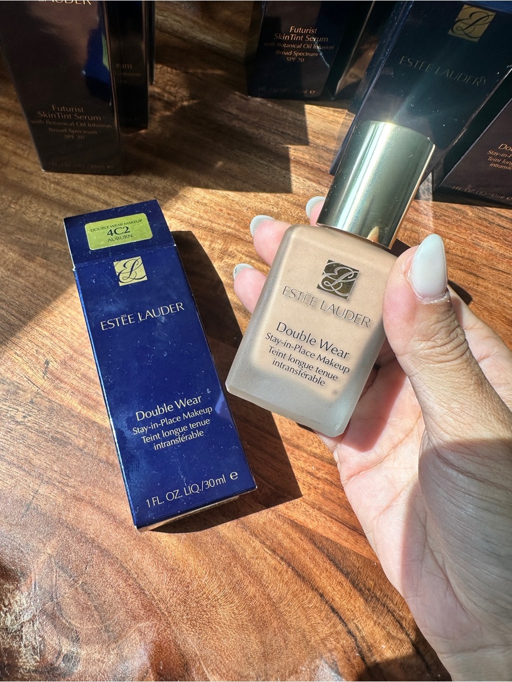 4C2 AUBURN Estee Lauder Double Wear Stay-in-Place Makeup